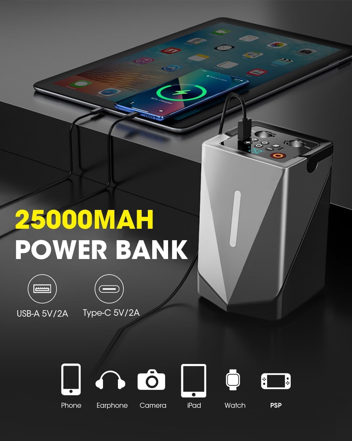 Portable Multi-Function Car Jump Starter ©