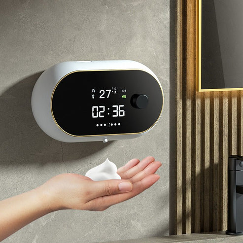 Automatic Hand Sanitizer Soap Dispenser Wall Mounted USB Foam