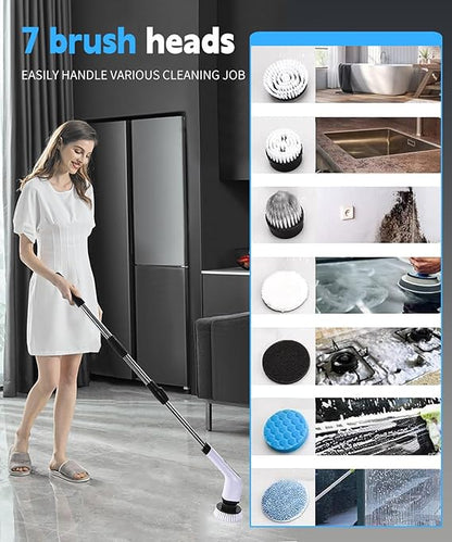 Electric Spin Scrubber Cleaning Brush