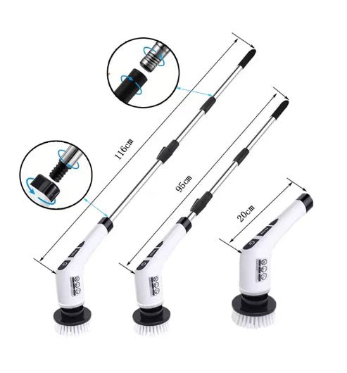 Electric Spin Scrubber Cleaning Brush