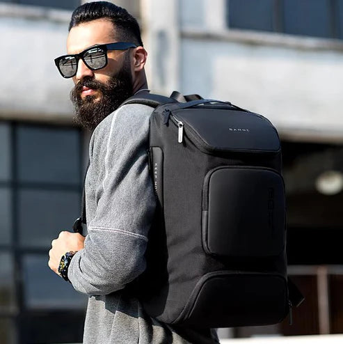 New Travel Pack BANGE Water Resistant Unisex backpack with USB Port