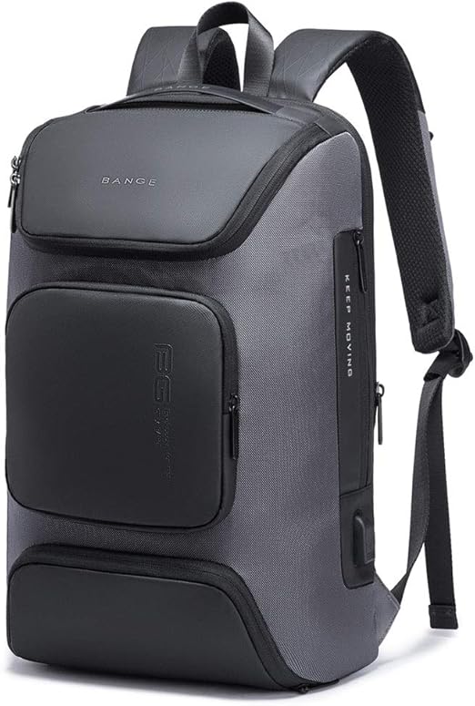 New Travel Pack BANGE Water Resistant Unisex backpack with USB Port