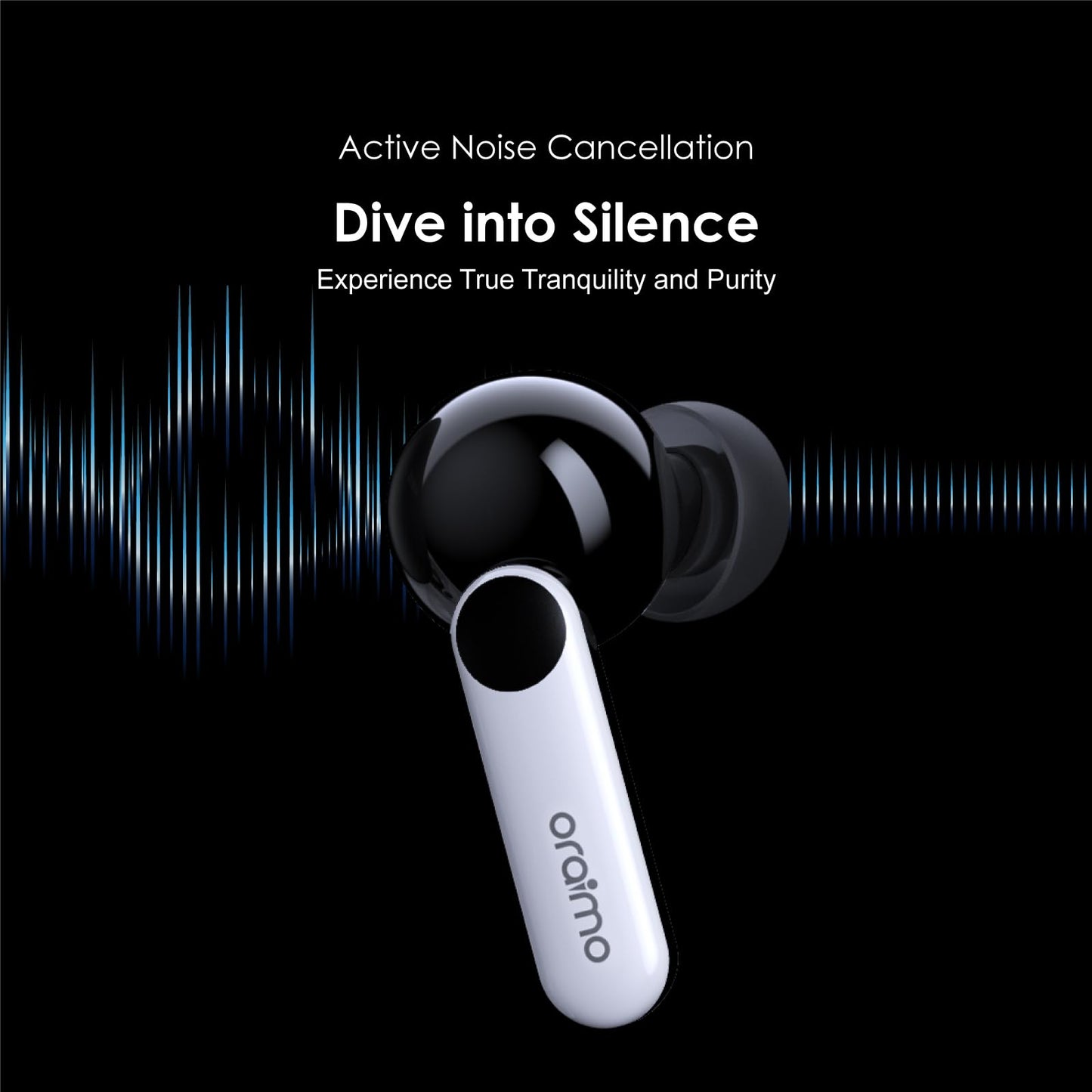 Oraimo FreePods 4 True Wireless Earbuds with Active Noise Cancellation (ANC) (Original) ©