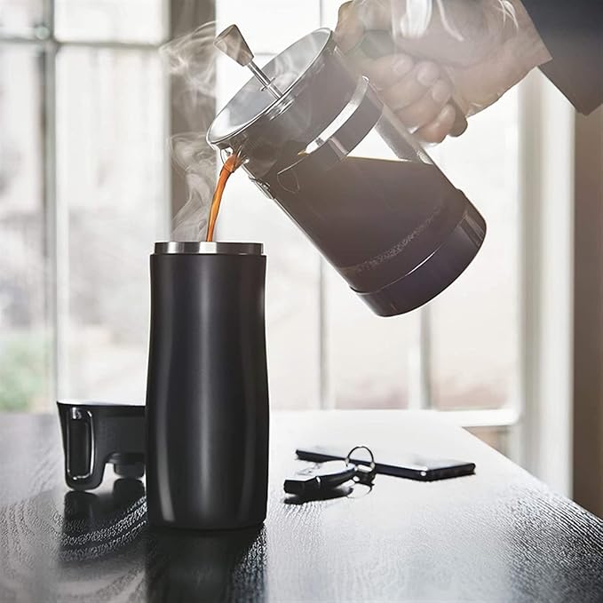 Vacuum Insulated Stainless Steel Travel Mugs Water Flask Thermal Tea Bottle